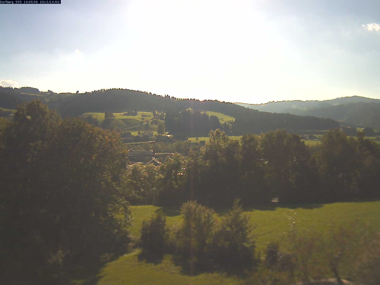 Webcam-Bild: Aussicht vom Dorfberg in Langnau 20121002-160600