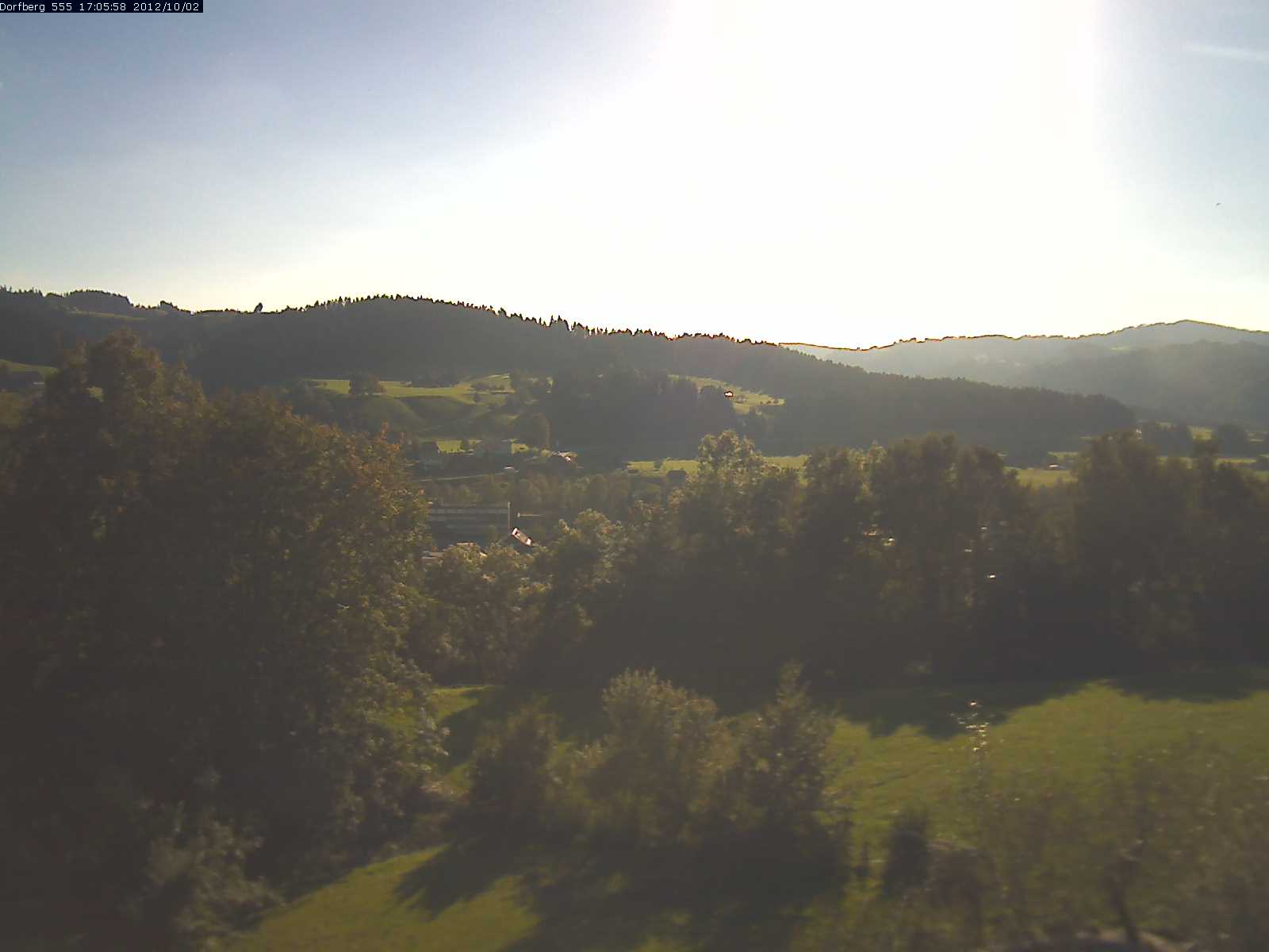 Webcam-Bild: Aussicht vom Dorfberg in Langnau 20121002-170600