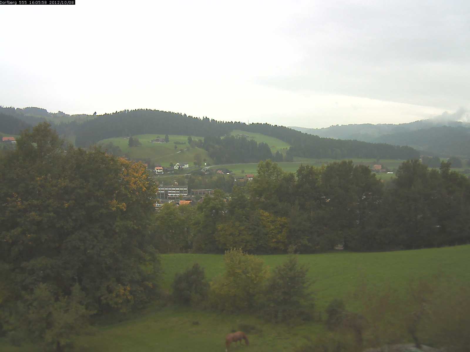 Webcam-Bild: Aussicht vom Dorfberg in Langnau 20121008-160600