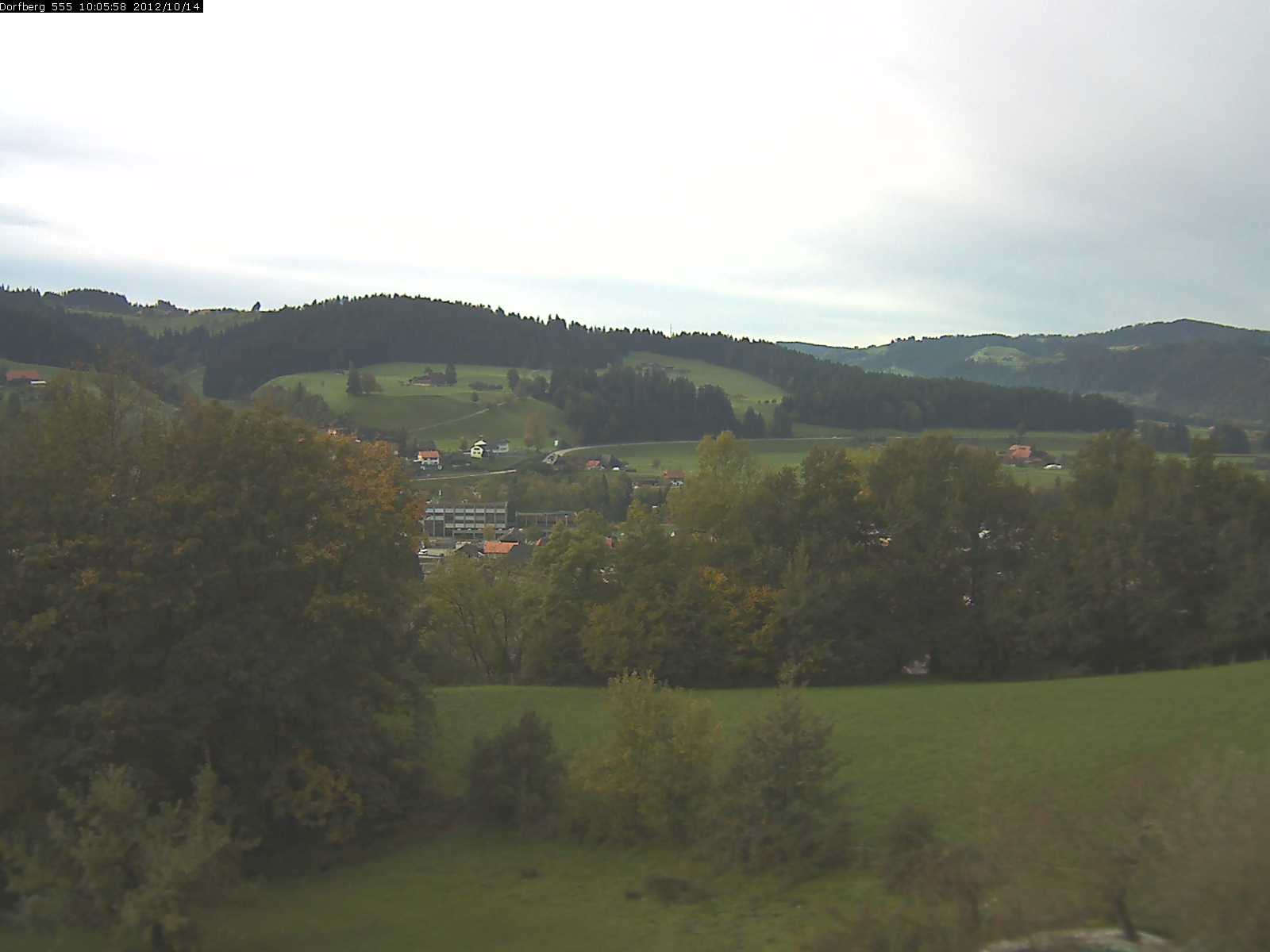 Webcam-Bild: Aussicht vom Dorfberg in Langnau 20121014-100600