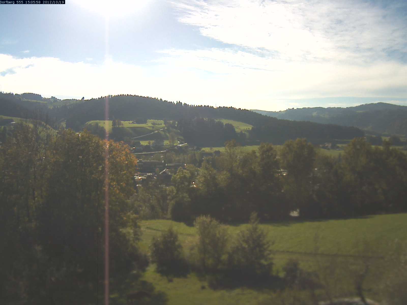 Webcam-Bild: Aussicht vom Dorfberg in Langnau 20121019-150600