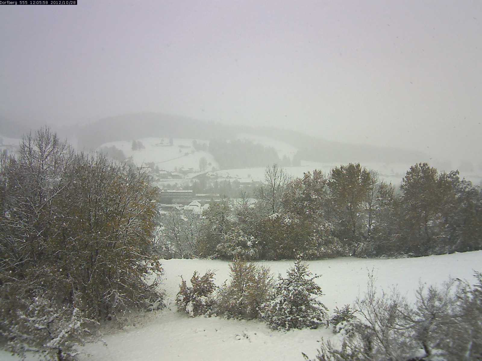 Webcam-Bild: Aussicht vom Dorfberg in Langnau 20121028-120600