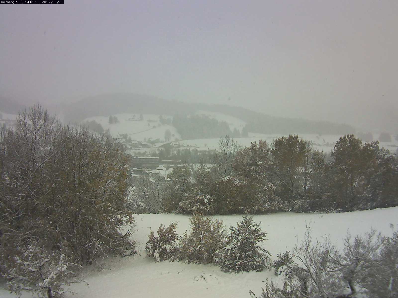 Webcam-Bild: Aussicht vom Dorfberg in Langnau 20121028-140600