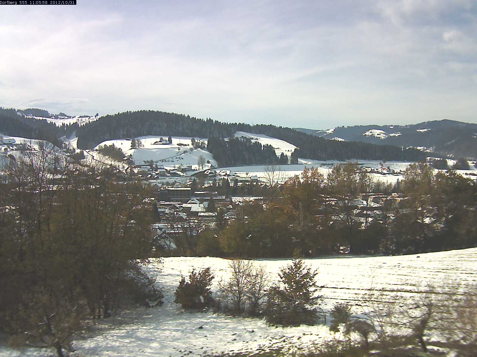 Webcam-Bild: Aussicht vom Dorfberg in Langnau 20121031-110600