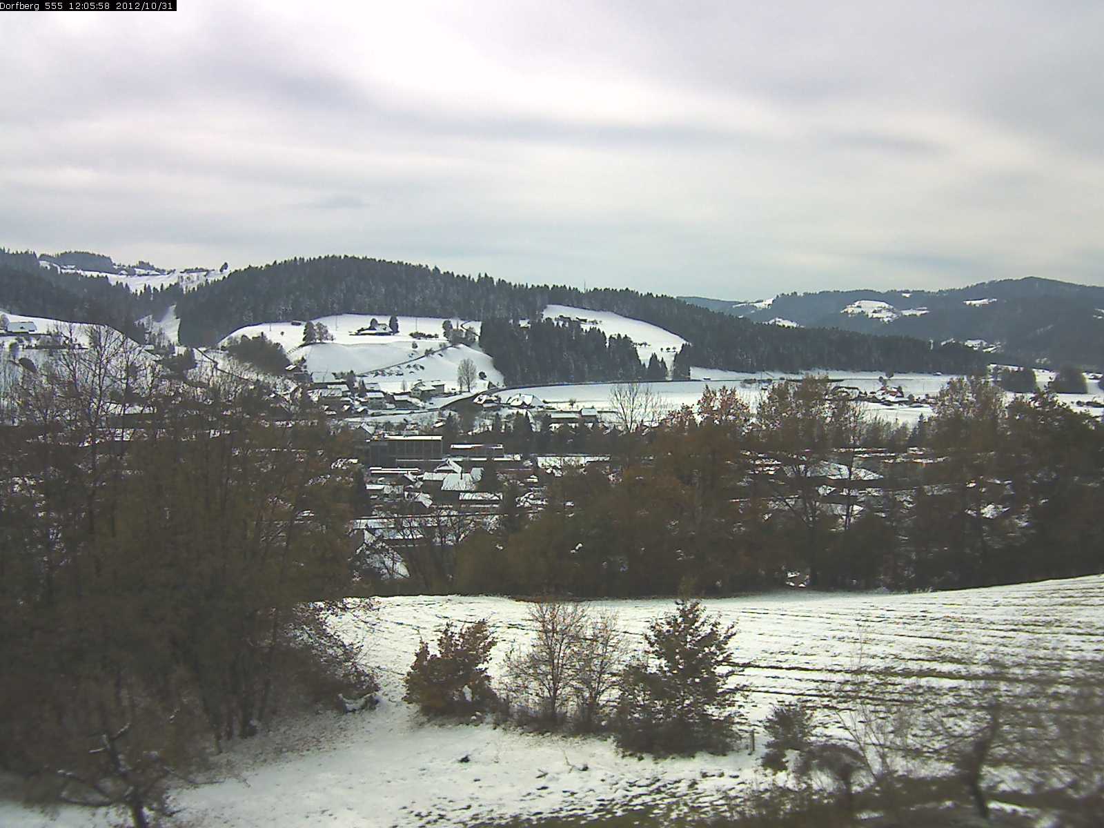 Webcam-Bild: Aussicht vom Dorfberg in Langnau 20121031-120600