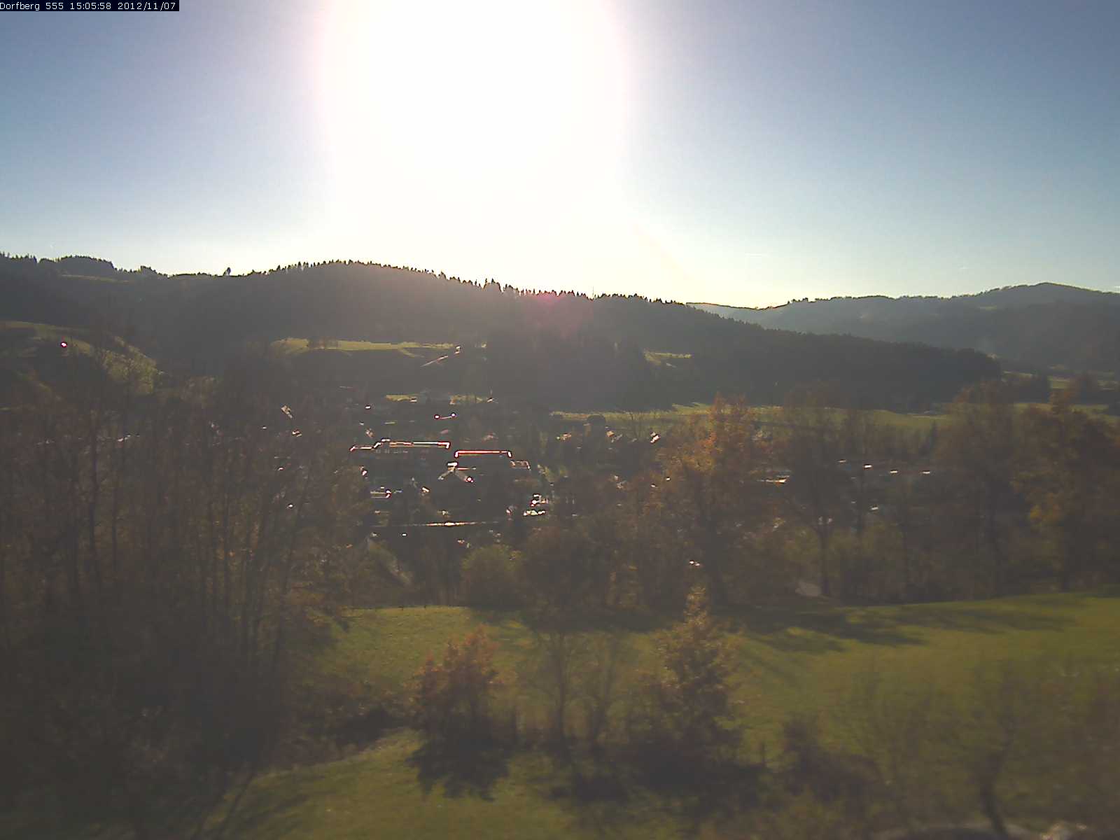 Webcam-Bild: Aussicht vom Dorfberg in Langnau 20121107-150600