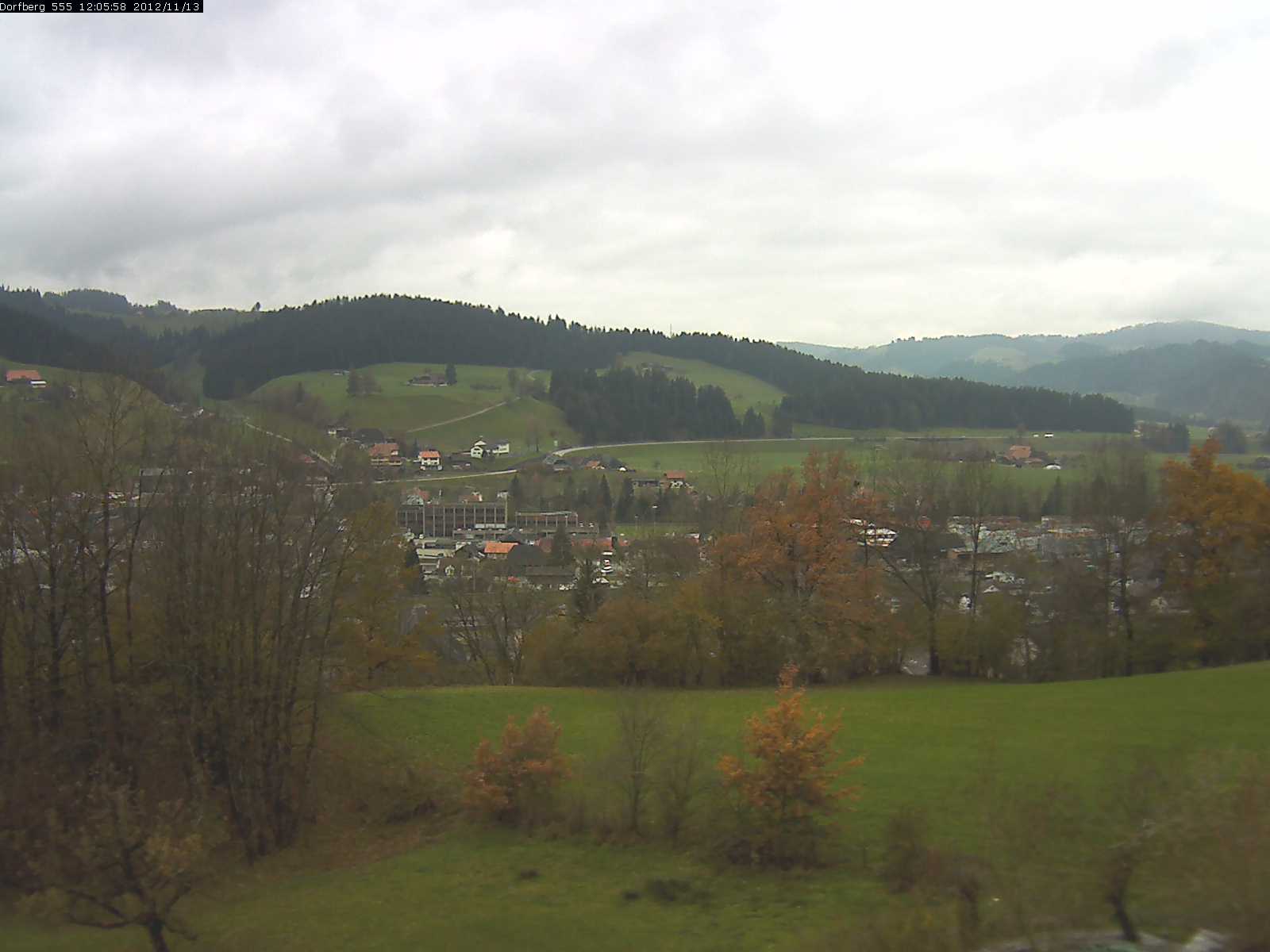 Webcam-Bild: Aussicht vom Dorfberg in Langnau 20121113-120600