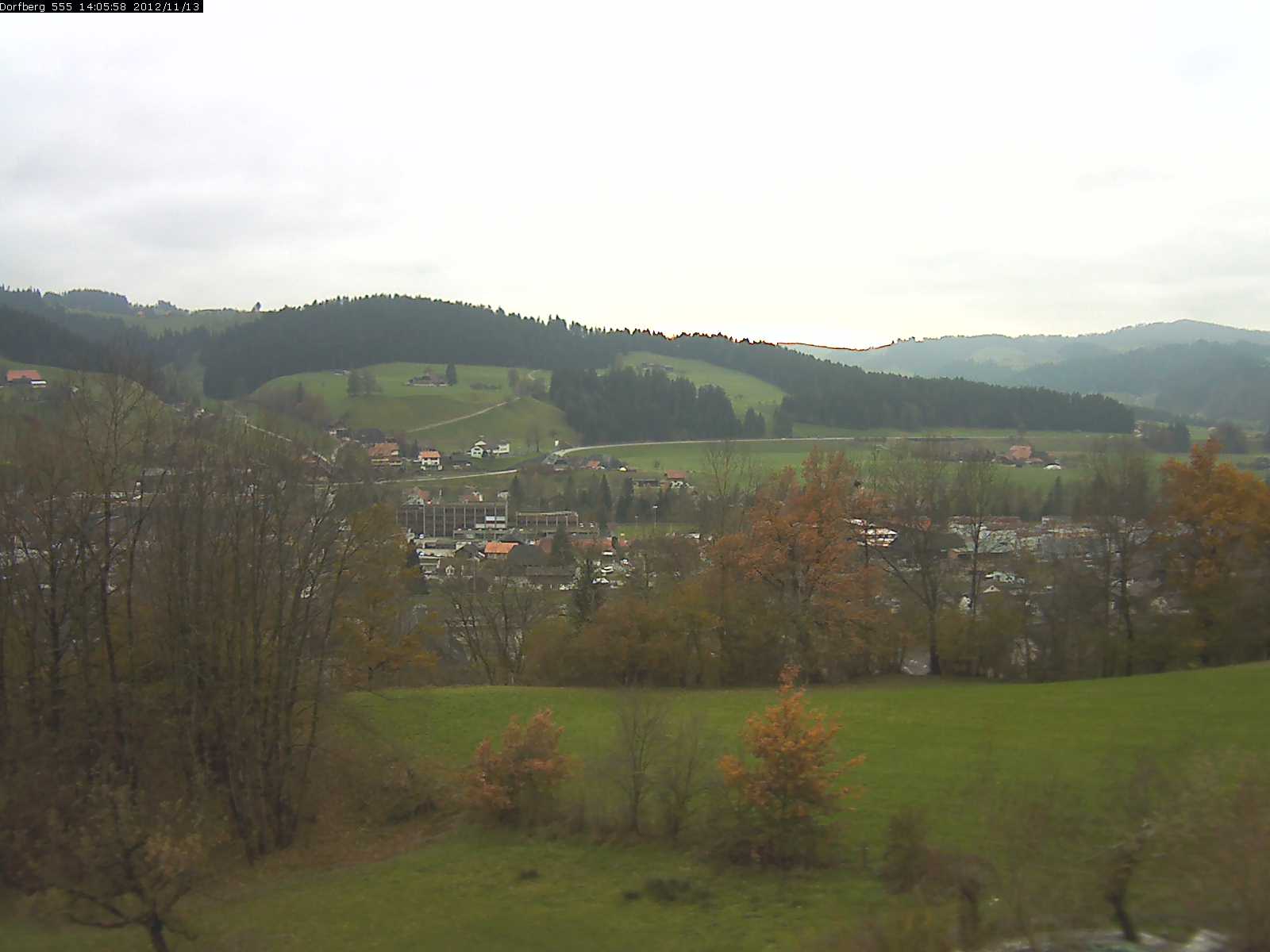 Webcam-Bild: Aussicht vom Dorfberg in Langnau 20121113-140600