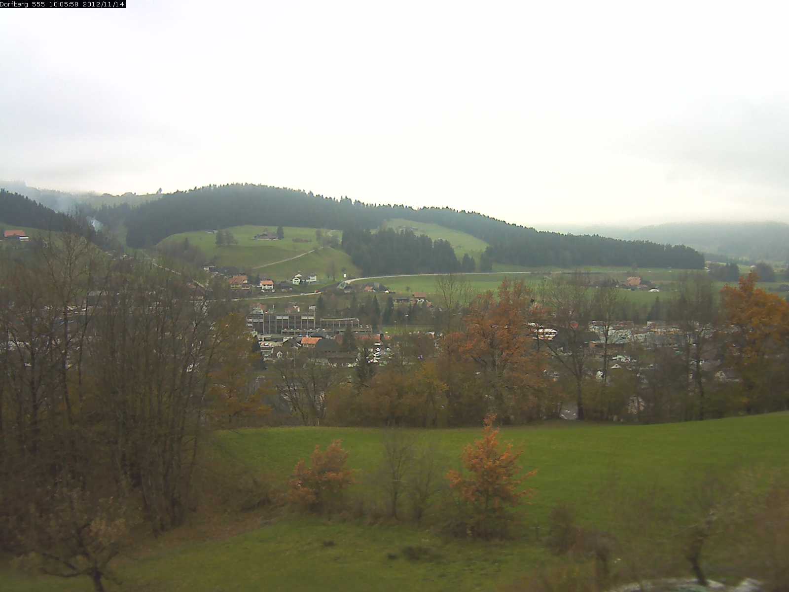 Webcam-Bild: Aussicht vom Dorfberg in Langnau 20121114-100600