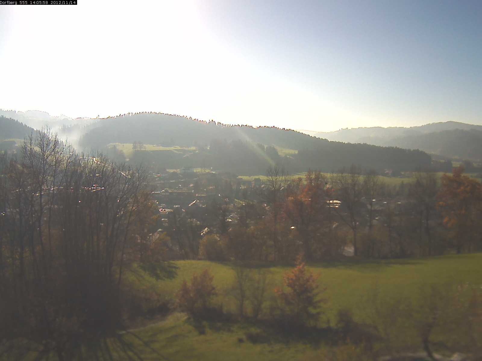 Webcam-Bild: Aussicht vom Dorfberg in Langnau 20121114-140600