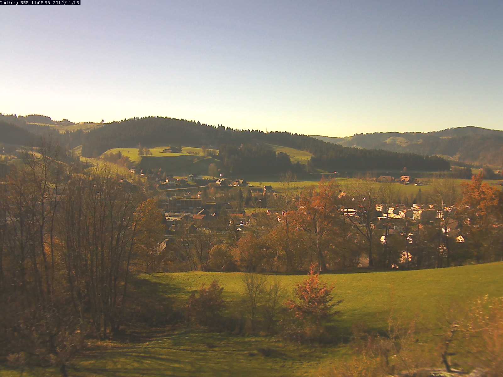 Webcam-Bild: Aussicht vom Dorfberg in Langnau 20121115-110600