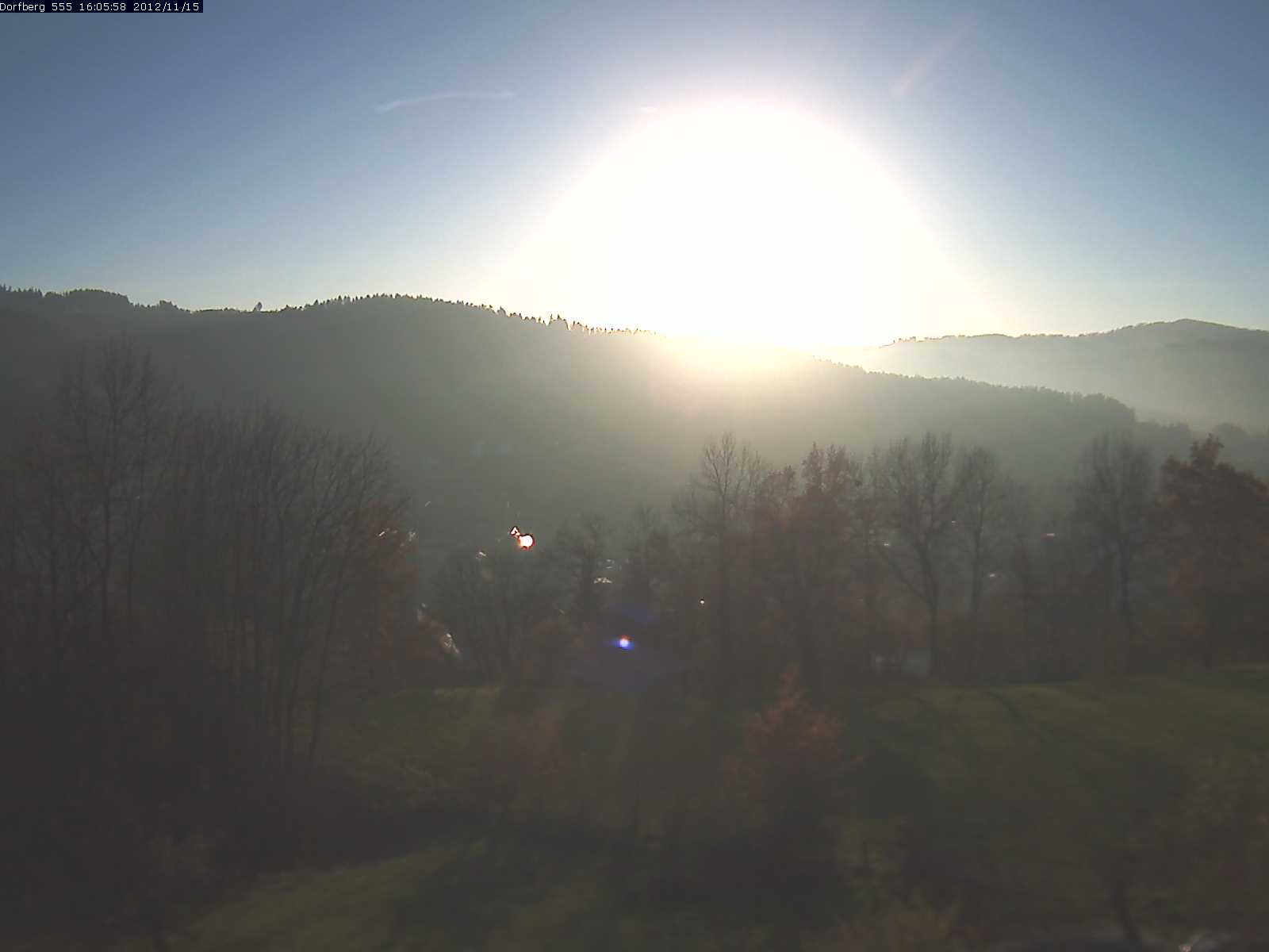 Webcam-Bild: Aussicht vom Dorfberg in Langnau 20121115-160600