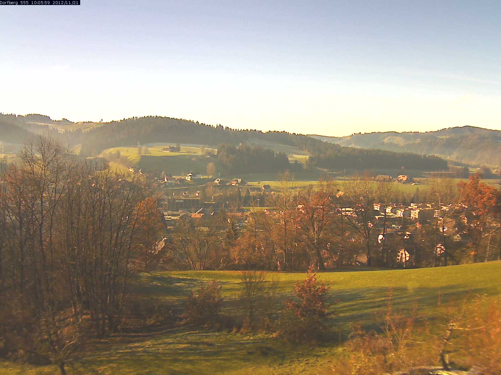 Webcam-Bild: Aussicht vom Dorfberg in Langnau 20121121-100600