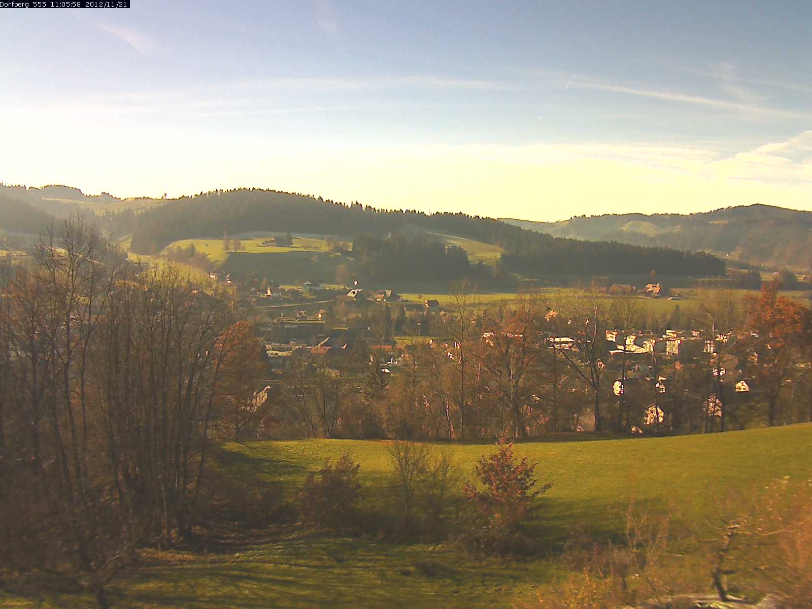 Webcam-Bild: Aussicht vom Dorfberg in Langnau 20121121-110600