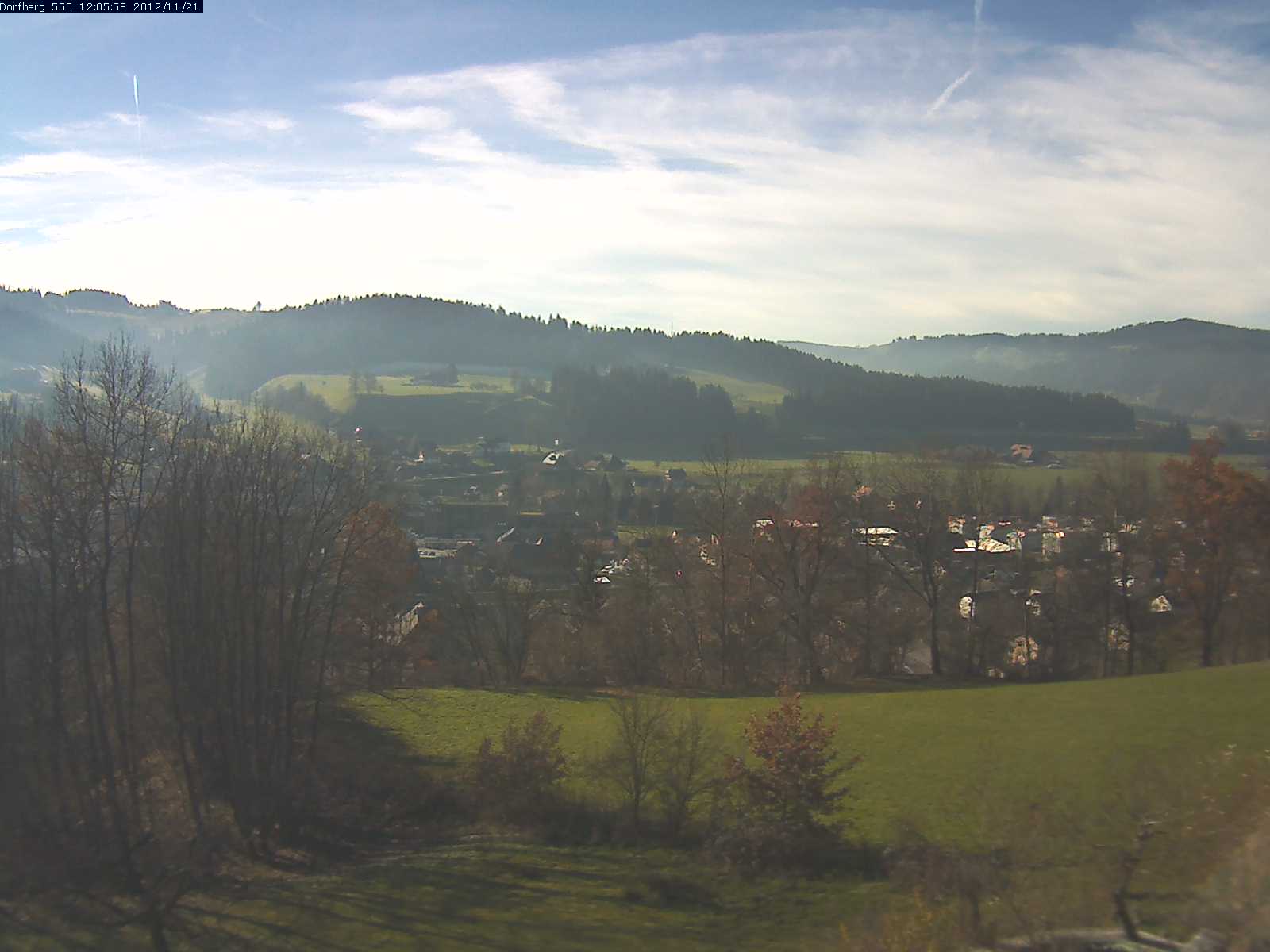 Webcam-Bild: Aussicht vom Dorfberg in Langnau 20121121-120600