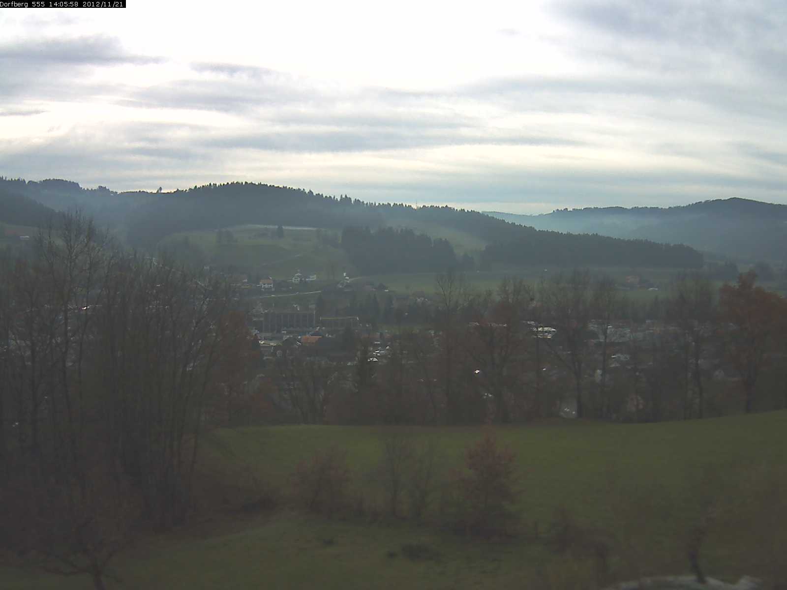 Webcam-Bild: Aussicht vom Dorfberg in Langnau 20121121-140600