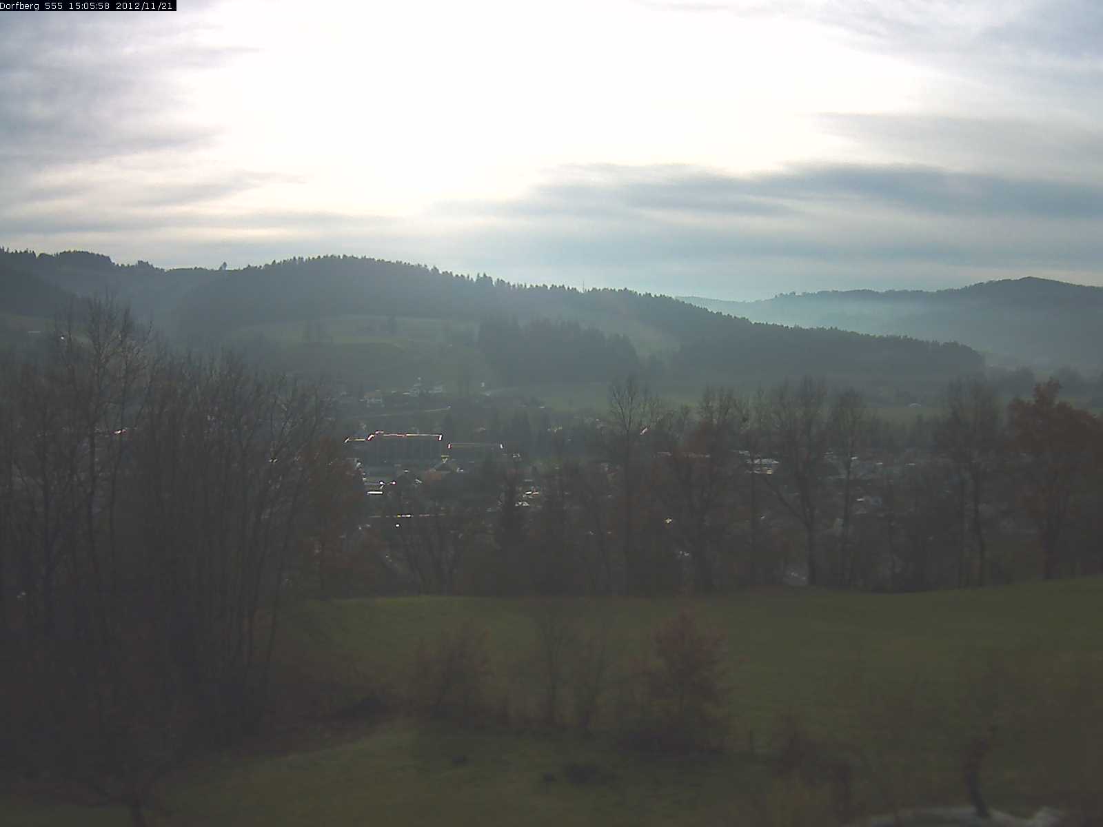 Webcam-Bild: Aussicht vom Dorfberg in Langnau 20121121-150600