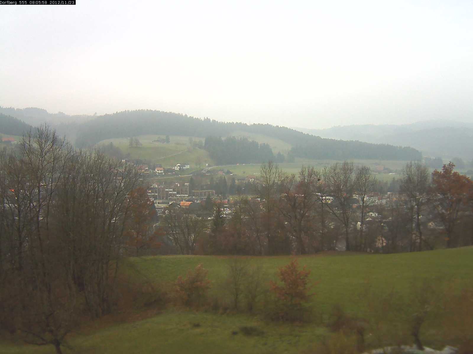 Webcam-Bild: Aussicht vom Dorfberg in Langnau 20121123-080600