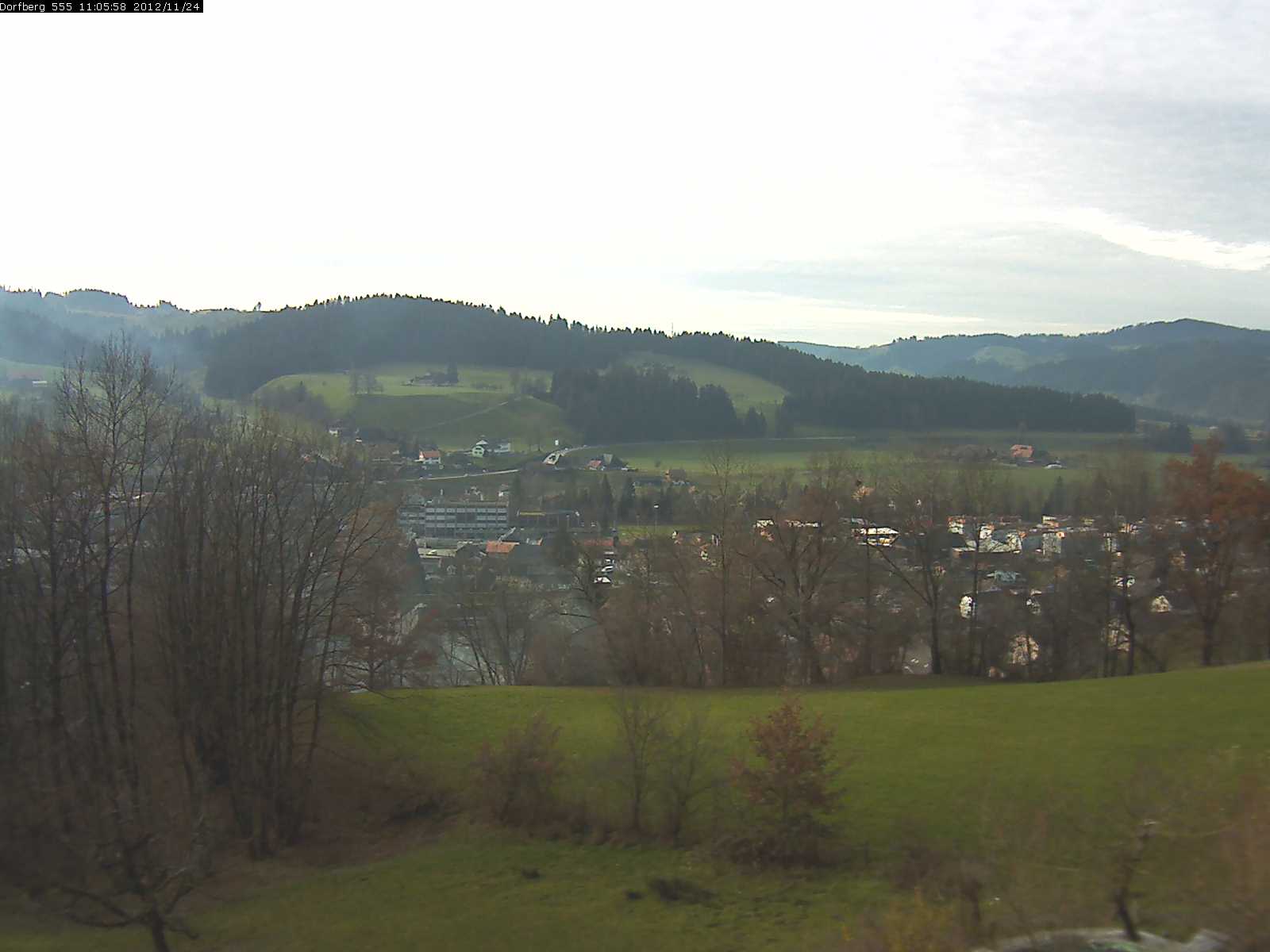 Webcam-Bild: Aussicht vom Dorfberg in Langnau 20121124-110600