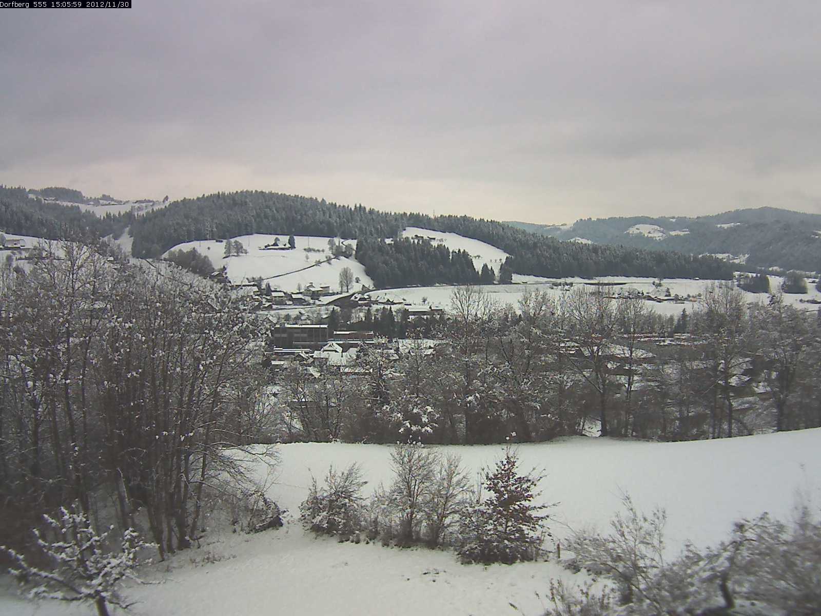 Webcam-Bild: Aussicht vom Dorfberg in Langnau 20121130-150600
