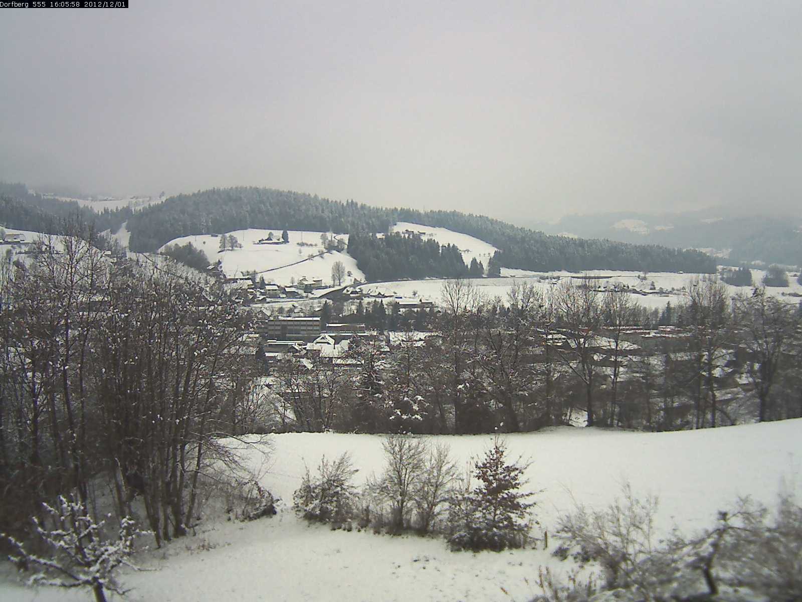 Webcam-Bild: Aussicht vom Dorfberg in Langnau 20121201-160600