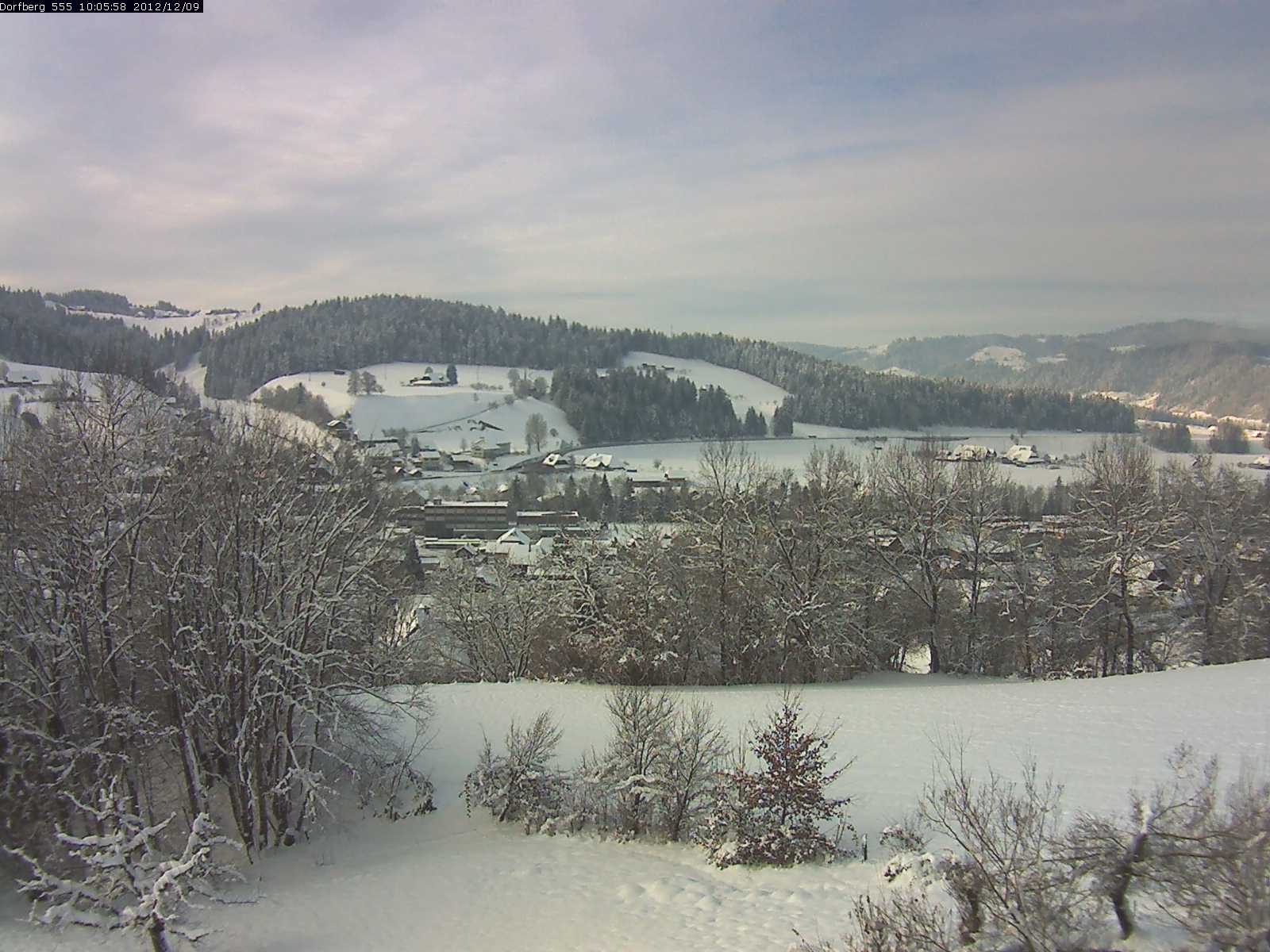 Webcam-Bild: Aussicht vom Dorfberg in Langnau 20121209-100600