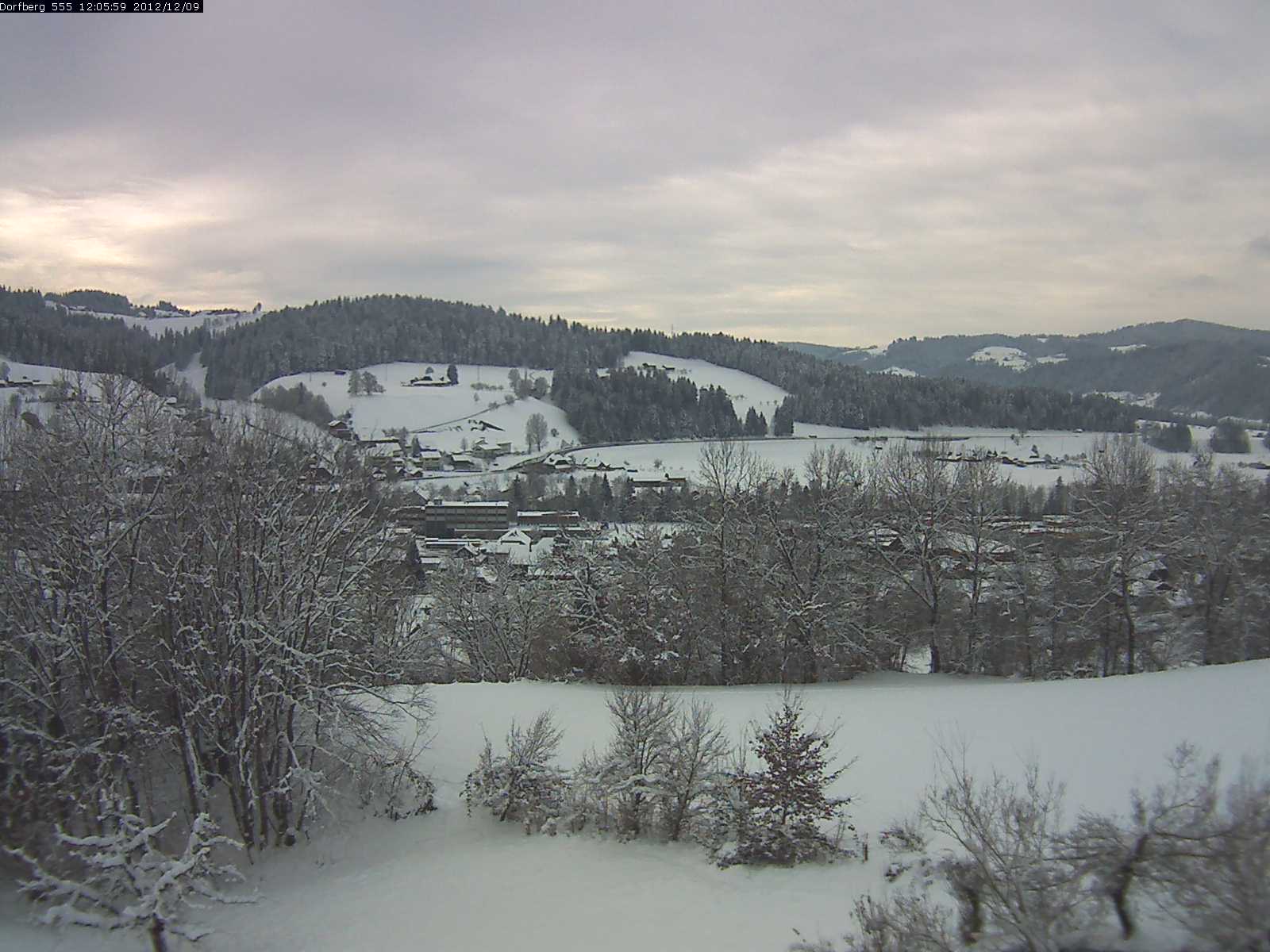 Webcam-Bild: Aussicht vom Dorfberg in Langnau 20121209-120600