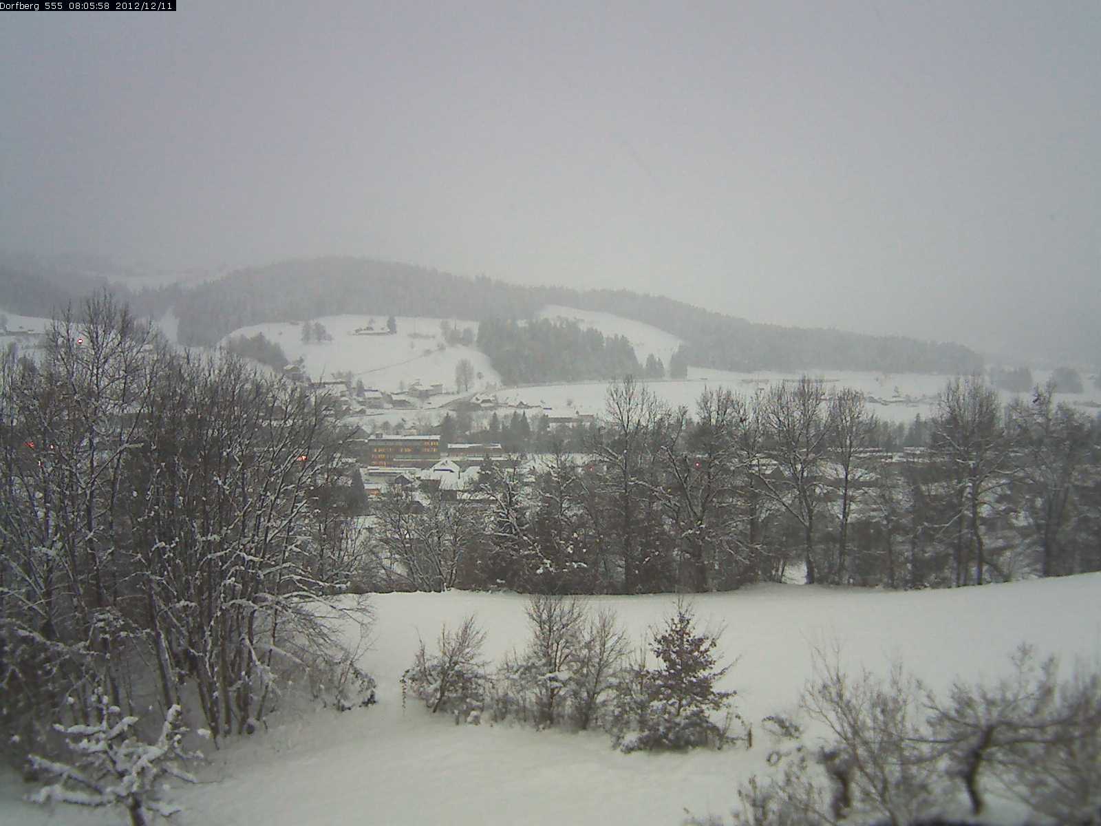 Webcam-Bild: Aussicht vom Dorfberg in Langnau 20121211-080600