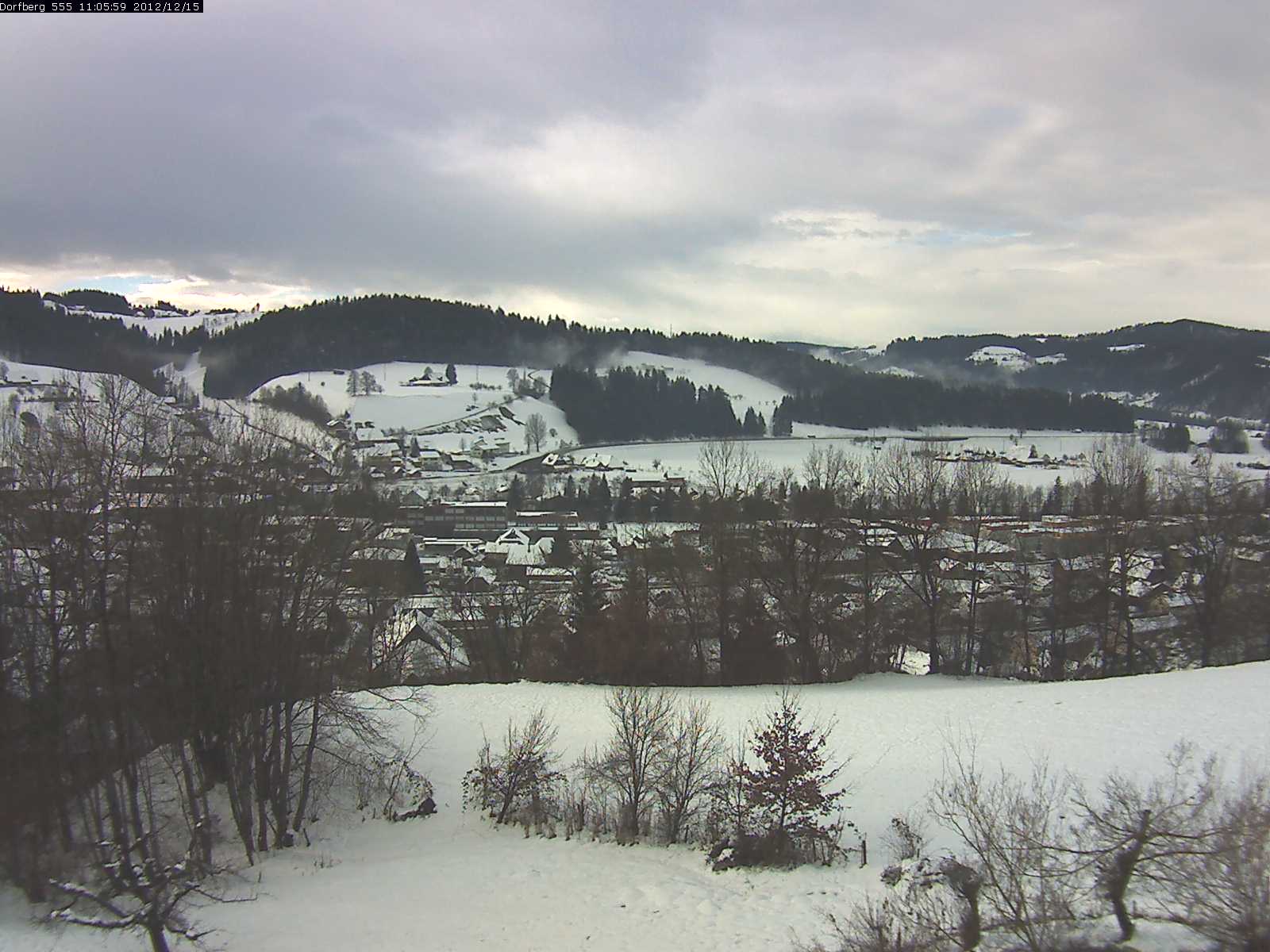 Webcam-Bild: Aussicht vom Dorfberg in Langnau 20121215-110600
