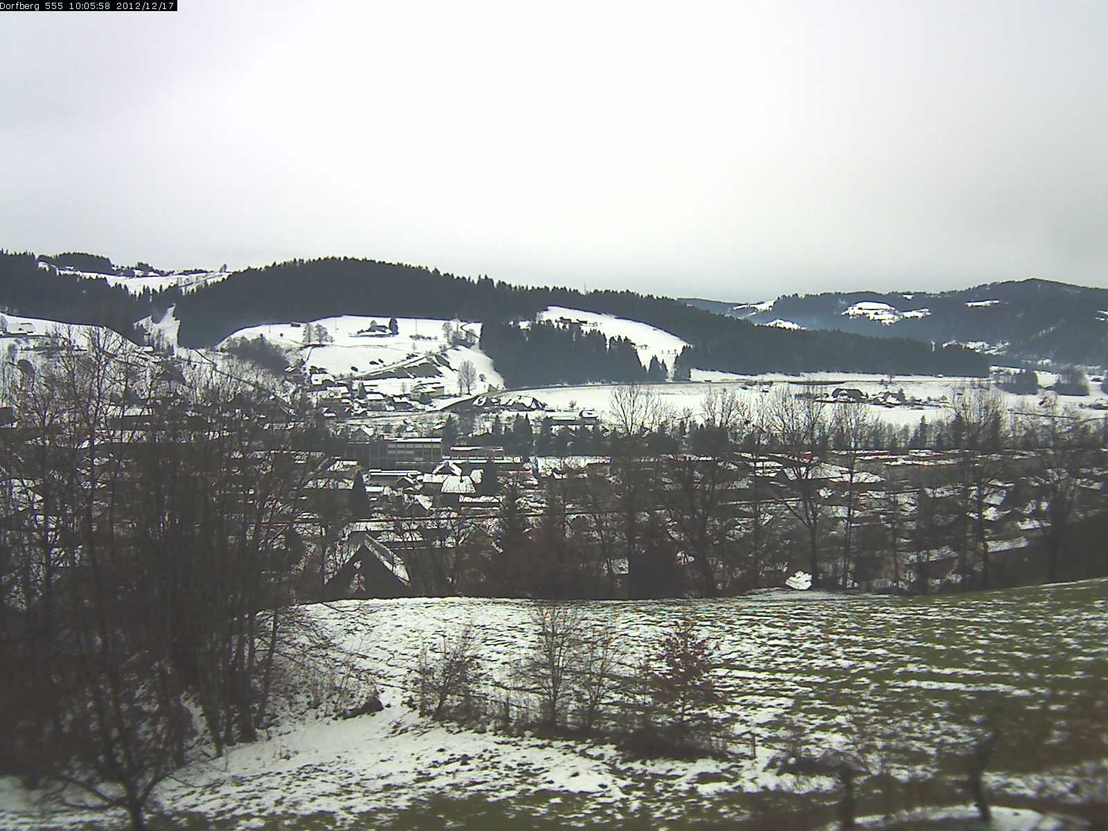 Webcam-Bild: Aussicht vom Dorfberg in Langnau 20121217-100600