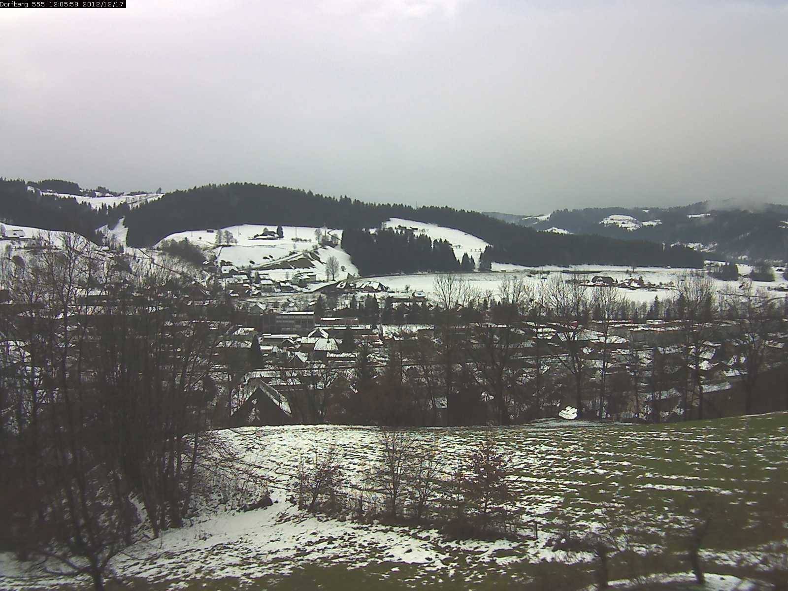 Webcam-Bild: Aussicht vom Dorfberg in Langnau 20121217-120600