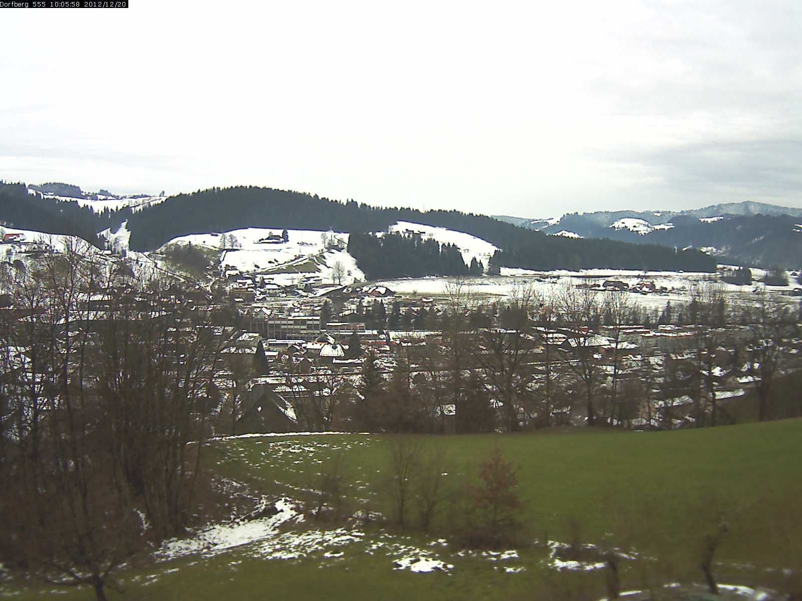 Webcam-Bild: Aussicht vom Dorfberg in Langnau 20121220-100600