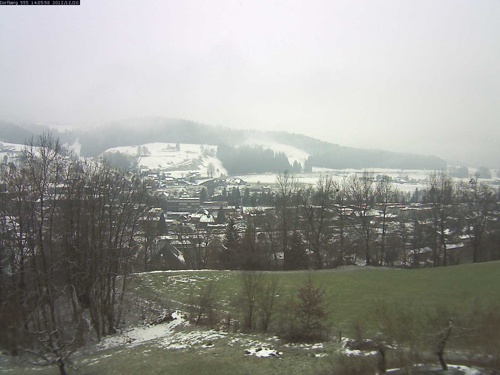 Webcam-Bild: Aussicht vom Dorfberg in Langnau 20121220-140600