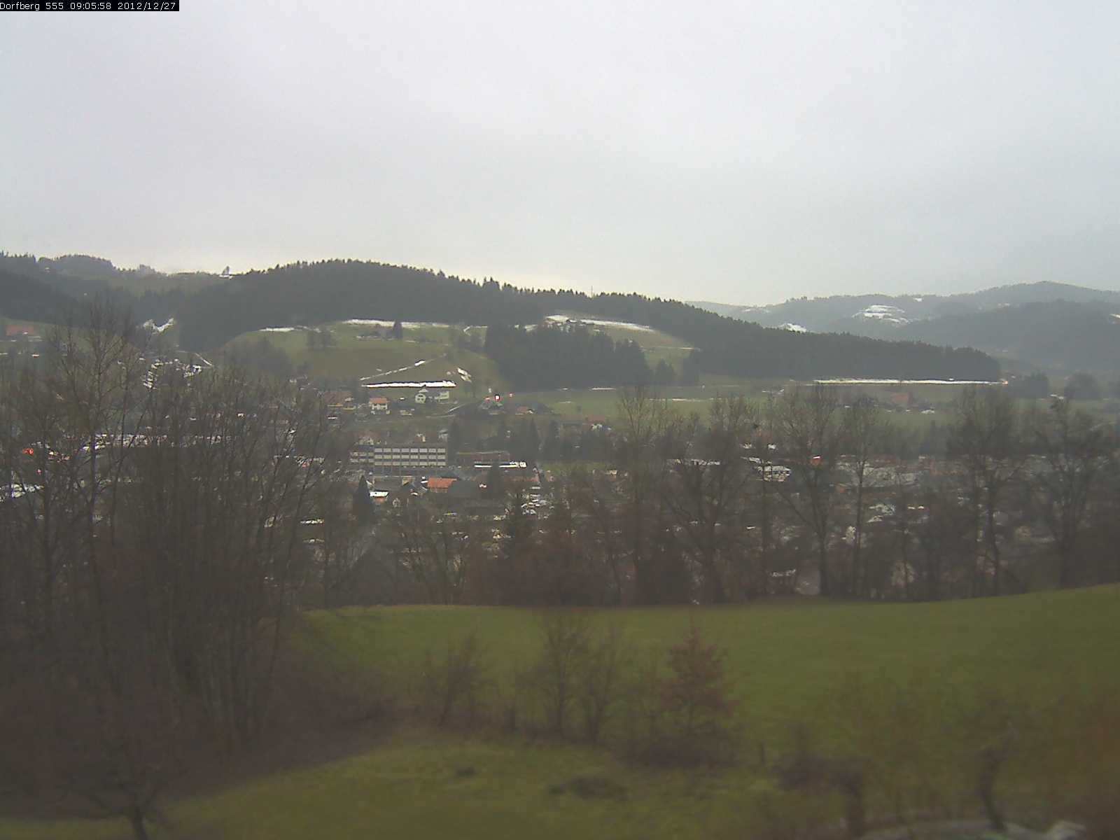 Webcam-Bild: Aussicht vom Dorfberg in Langnau 20121227-090600