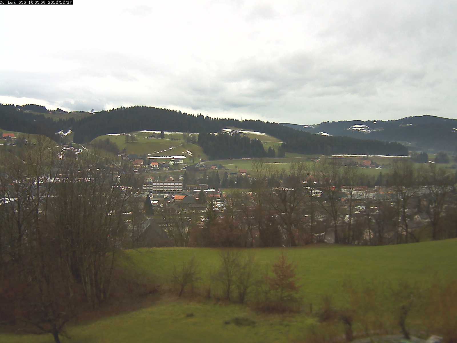 Webcam-Bild: Aussicht vom Dorfberg in Langnau 20121227-100600