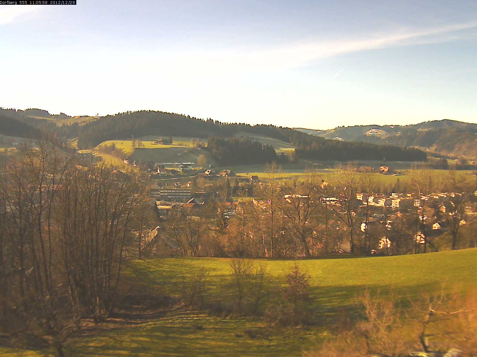 Webcam-Bild: Aussicht vom Dorfberg in Langnau 20121229-110600