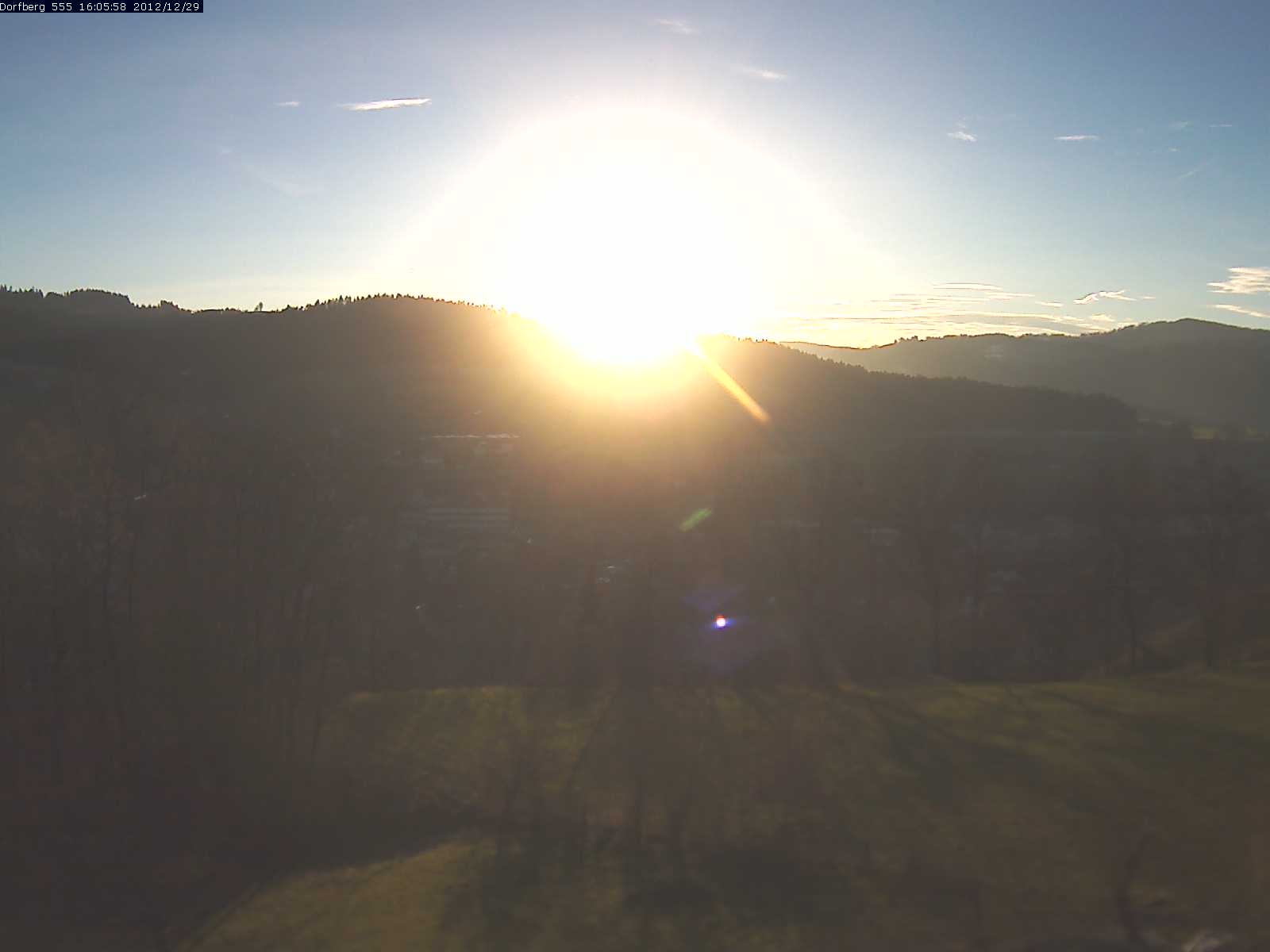 Webcam-Bild: Aussicht vom Dorfberg in Langnau 20121229-160600
