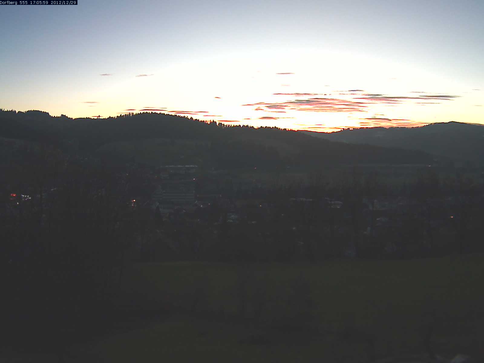 Webcam-Bild: Aussicht vom Dorfberg in Langnau 20121229-170600