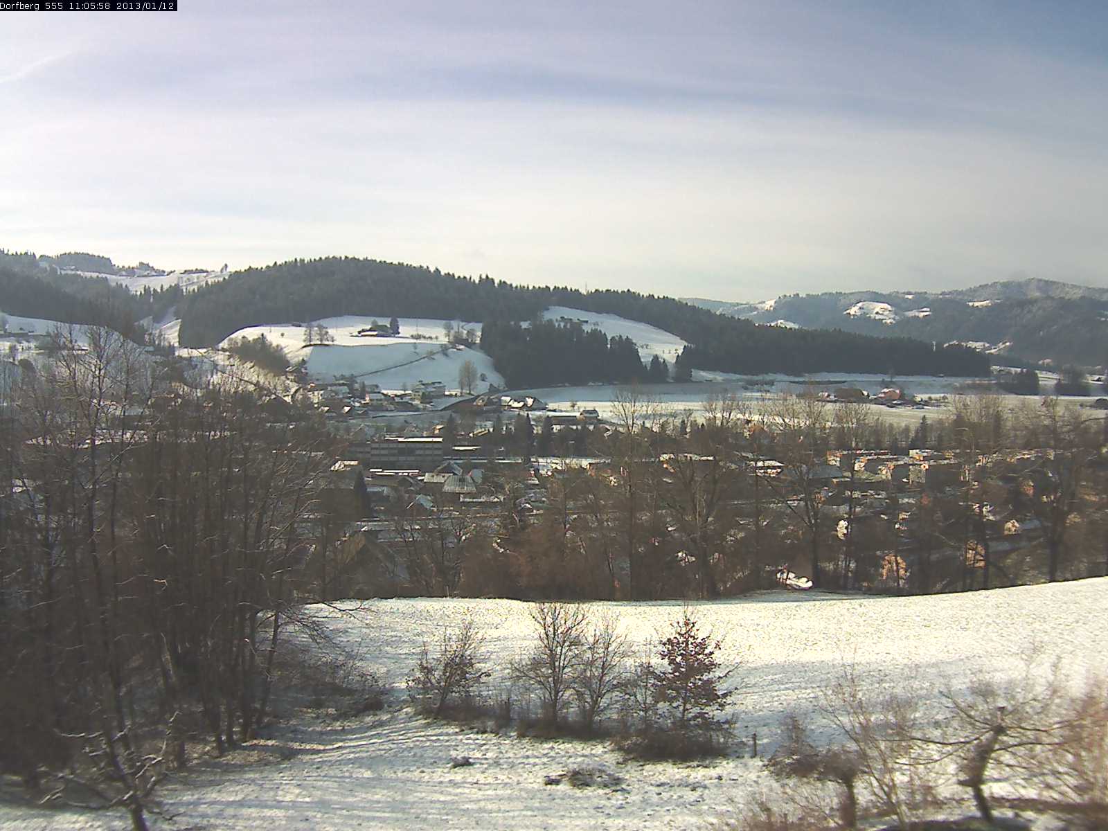 Webcam-Bild: Aussicht vom Dorfberg in Langnau 20130112-110600