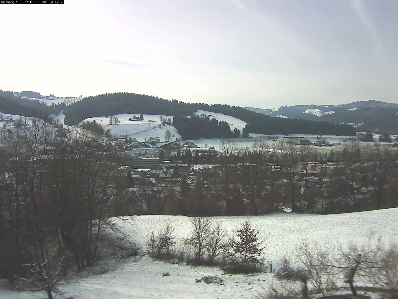 Webcam-Bild: Aussicht vom Dorfberg in Langnau 20130112-120600