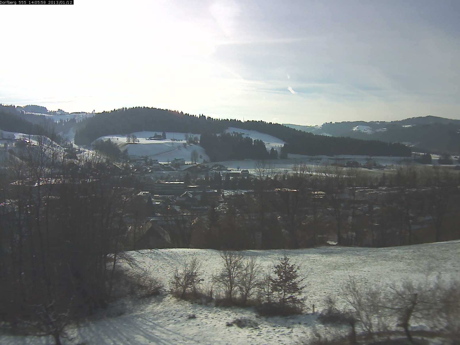 Webcam-Bild: Aussicht vom Dorfberg in Langnau 20130112-140600