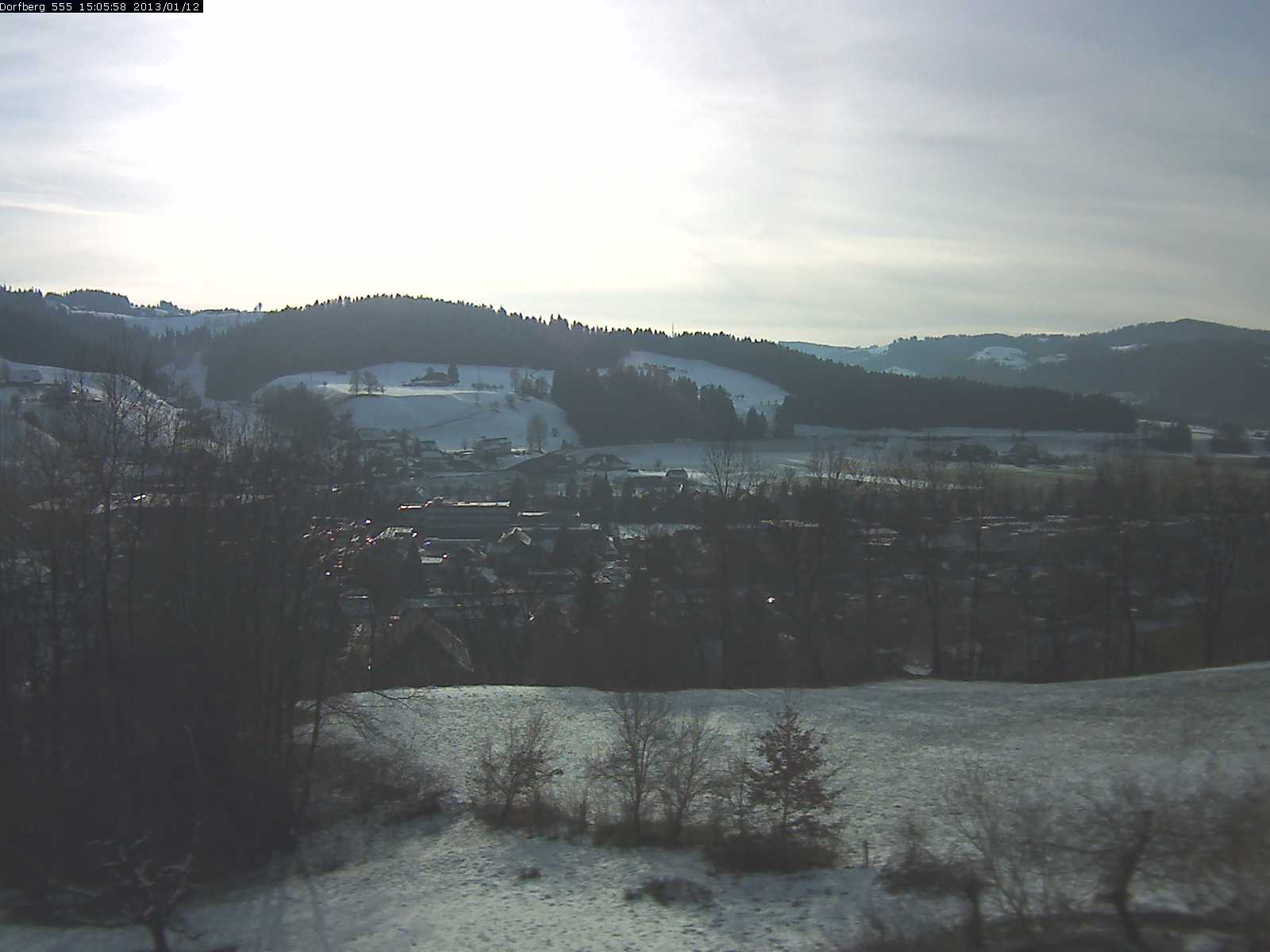 Webcam-Bild: Aussicht vom Dorfberg in Langnau 20130112-150600