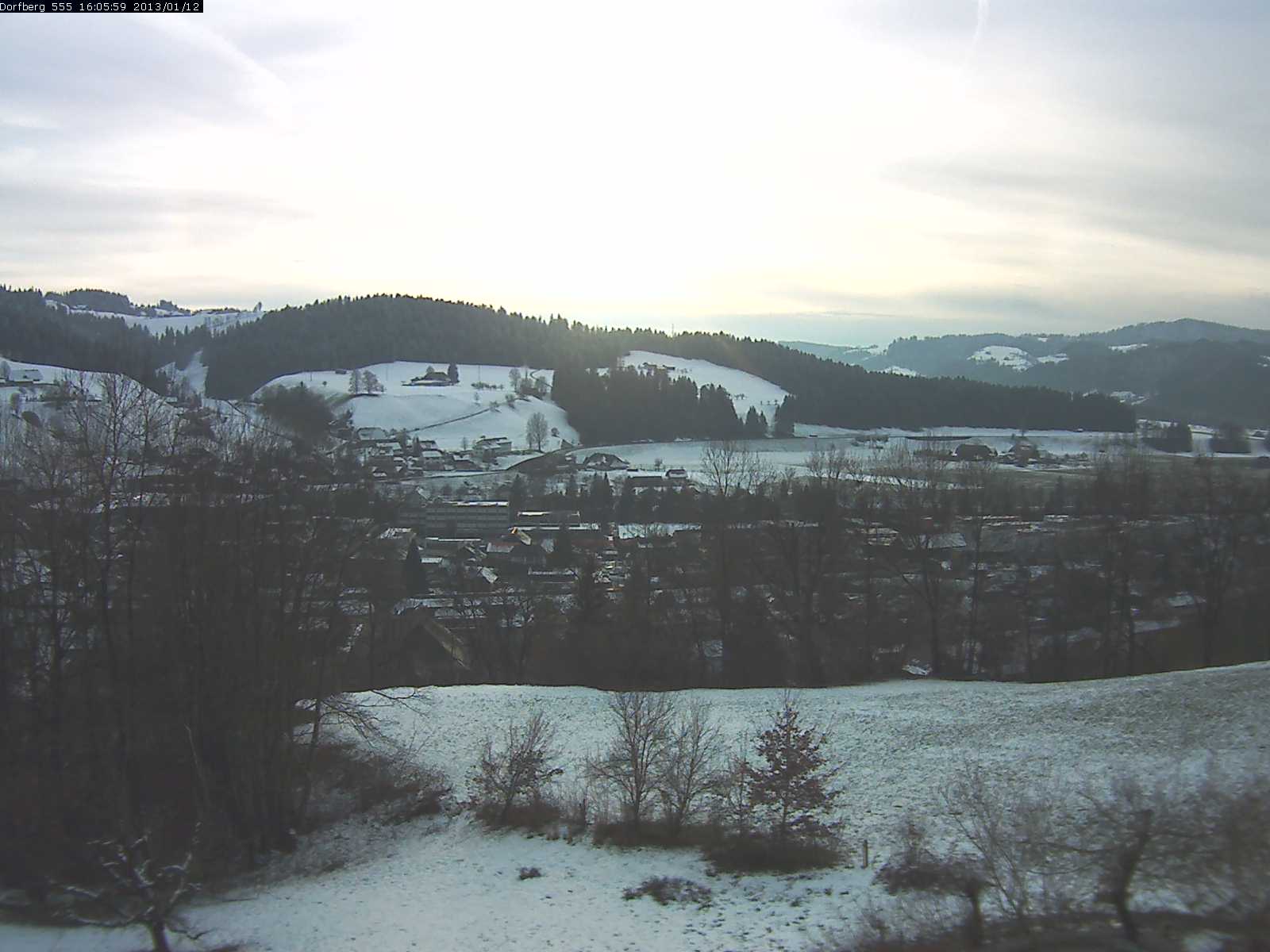 Webcam-Bild: Aussicht vom Dorfberg in Langnau 20130112-160600