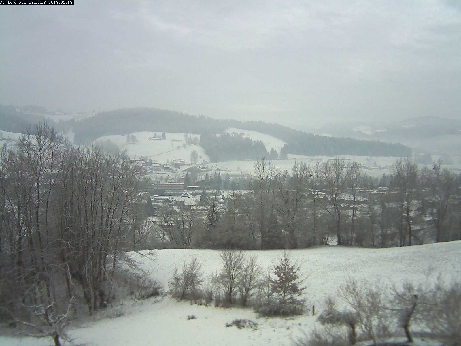 Webcam-Bild: Aussicht vom Dorfberg in Langnau 20130113-080600