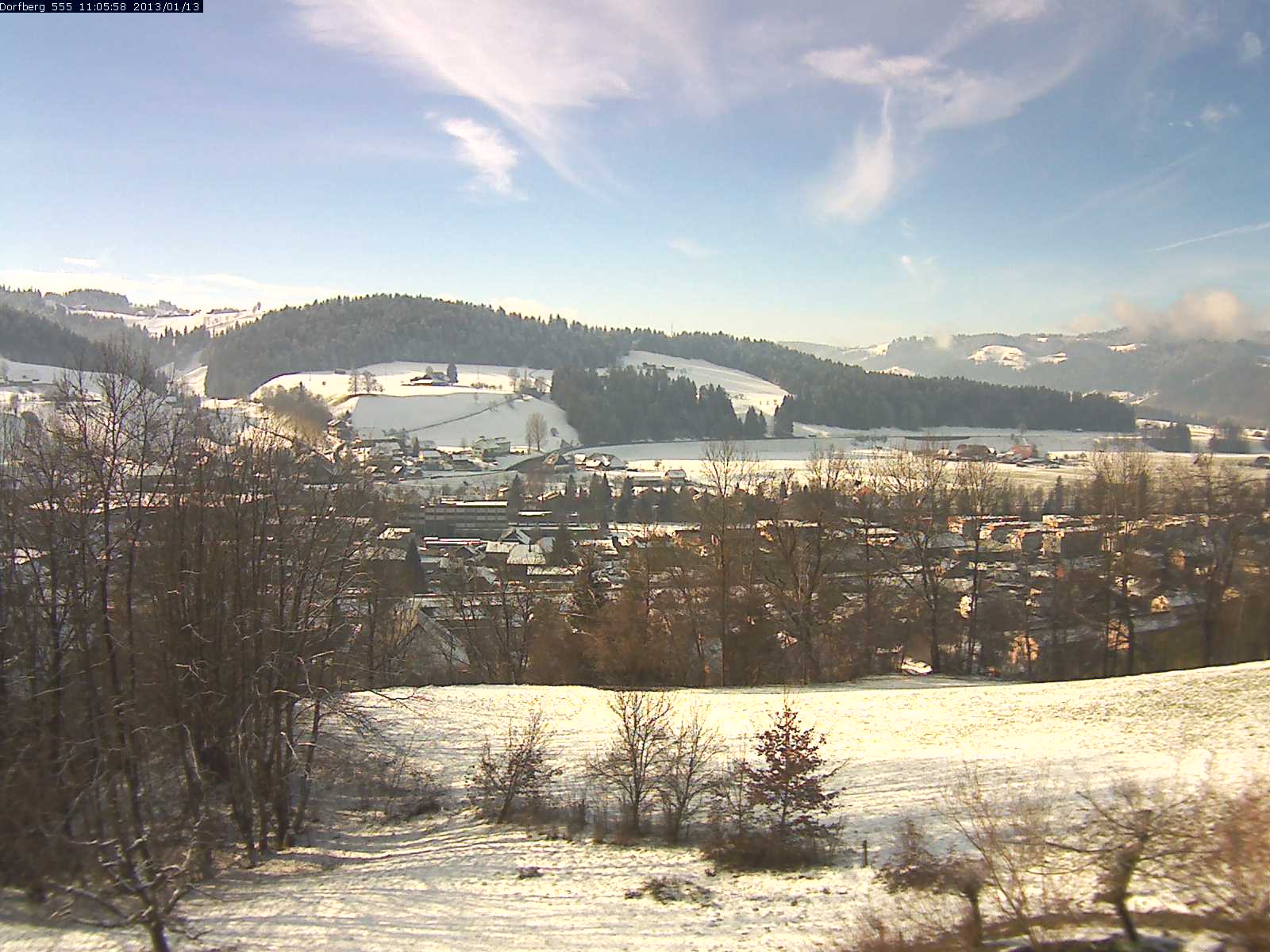 Webcam-Bild: Aussicht vom Dorfberg in Langnau 20130113-110600
