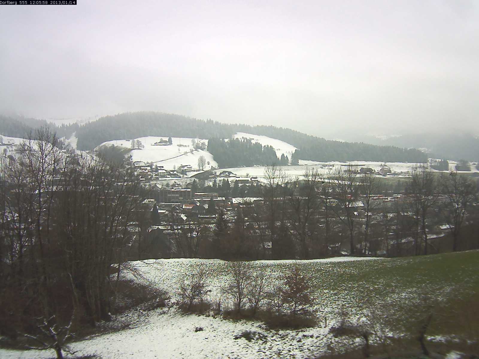 Webcam-Bild: Aussicht vom Dorfberg in Langnau 20130114-120600