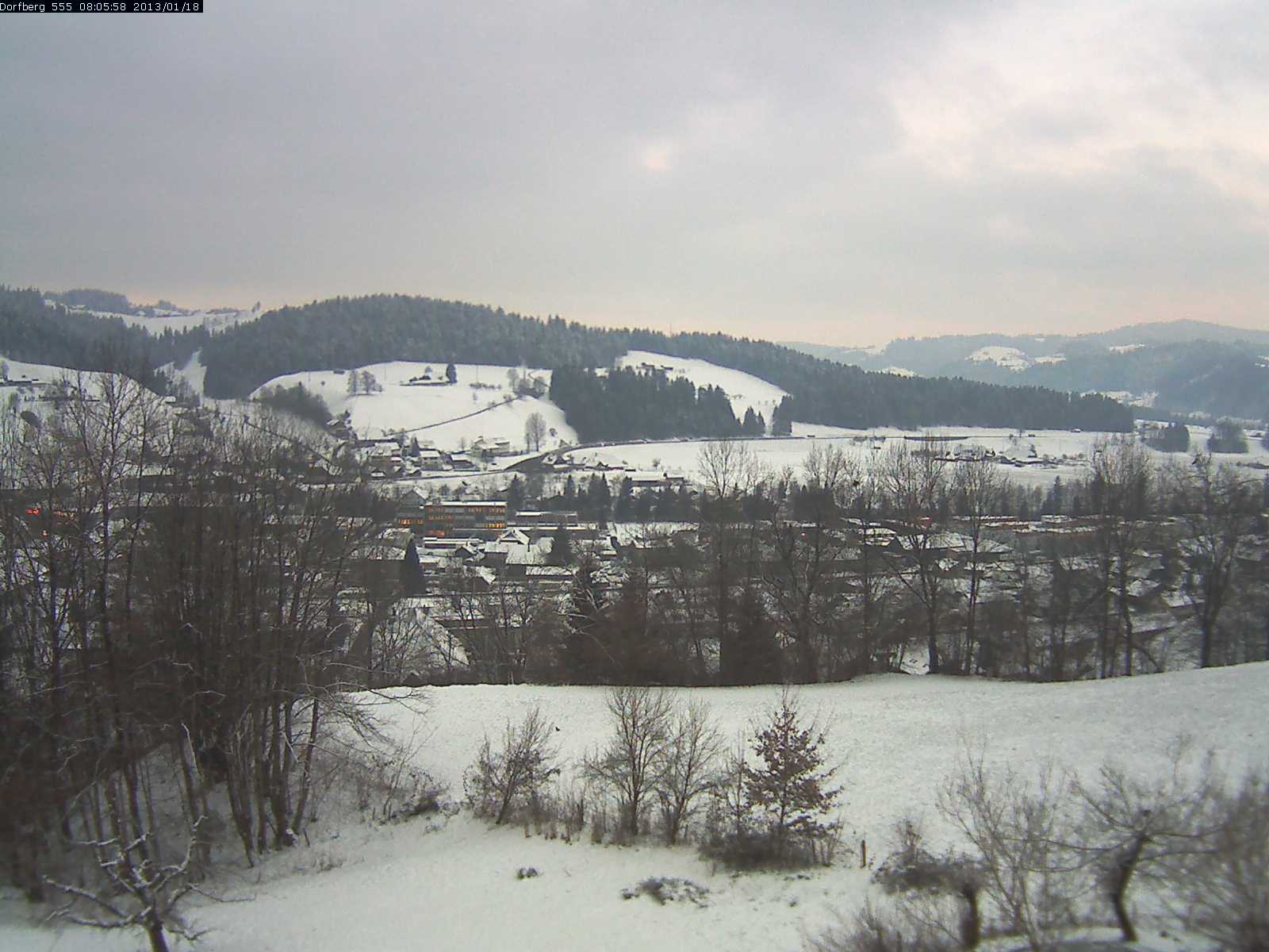 Webcam-Bild: Aussicht vom Dorfberg in Langnau 20130118-080600