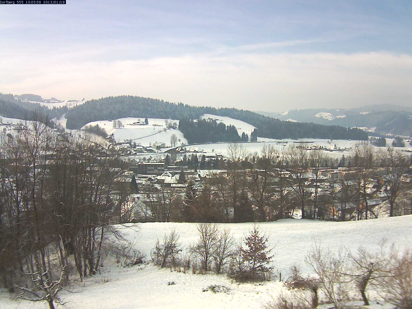 Webcam-Bild: Aussicht vom Dorfberg in Langnau 20130118-100600