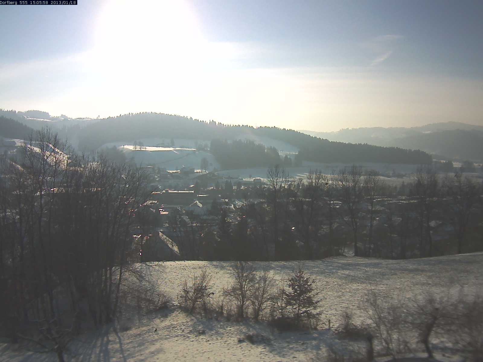 Webcam-Bild: Aussicht vom Dorfberg in Langnau 20130118-150600