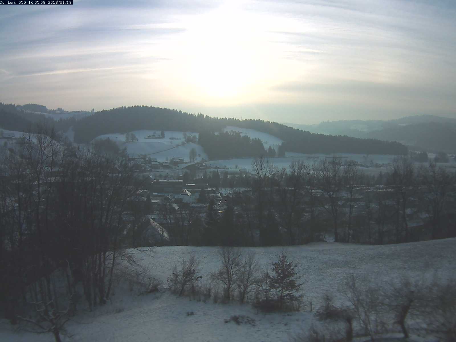 Webcam-Bild: Aussicht vom Dorfberg in Langnau 20130118-160600